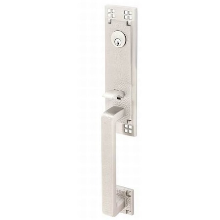 Emtek Satin Nickel Handleset 4821SQUUS15 4821SQUUS15